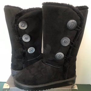 Sheeps Australia Black Suede Boots